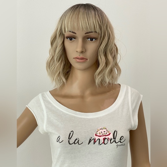 Adorable “A La Mode” Guess Embellished Top - Picture 3 of 11